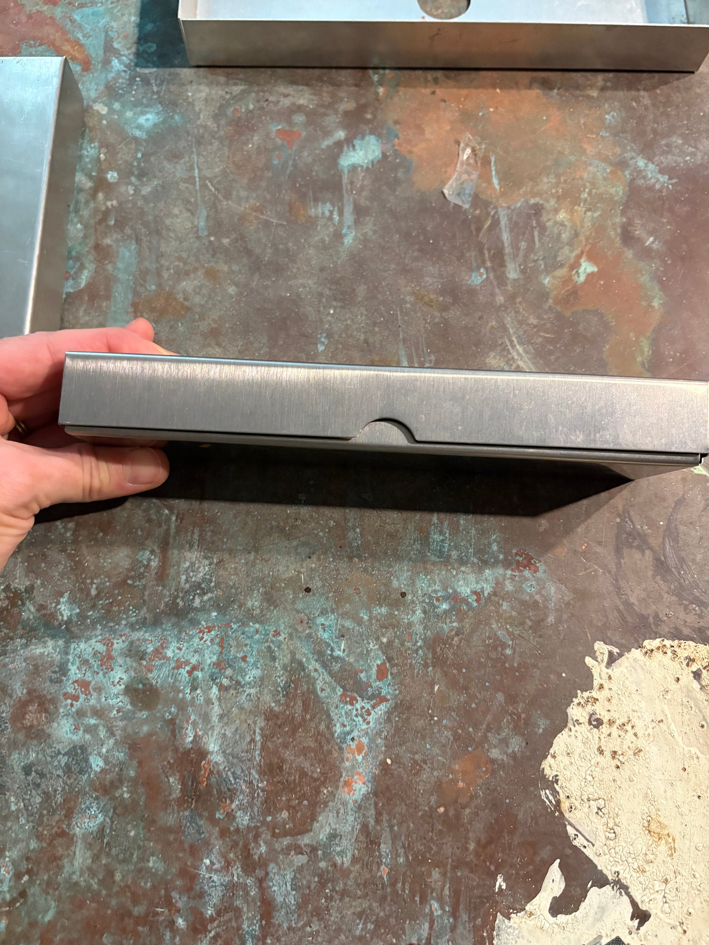 Collection of 4 Stainless Steel Art Boxes (FREE SHIPPING)