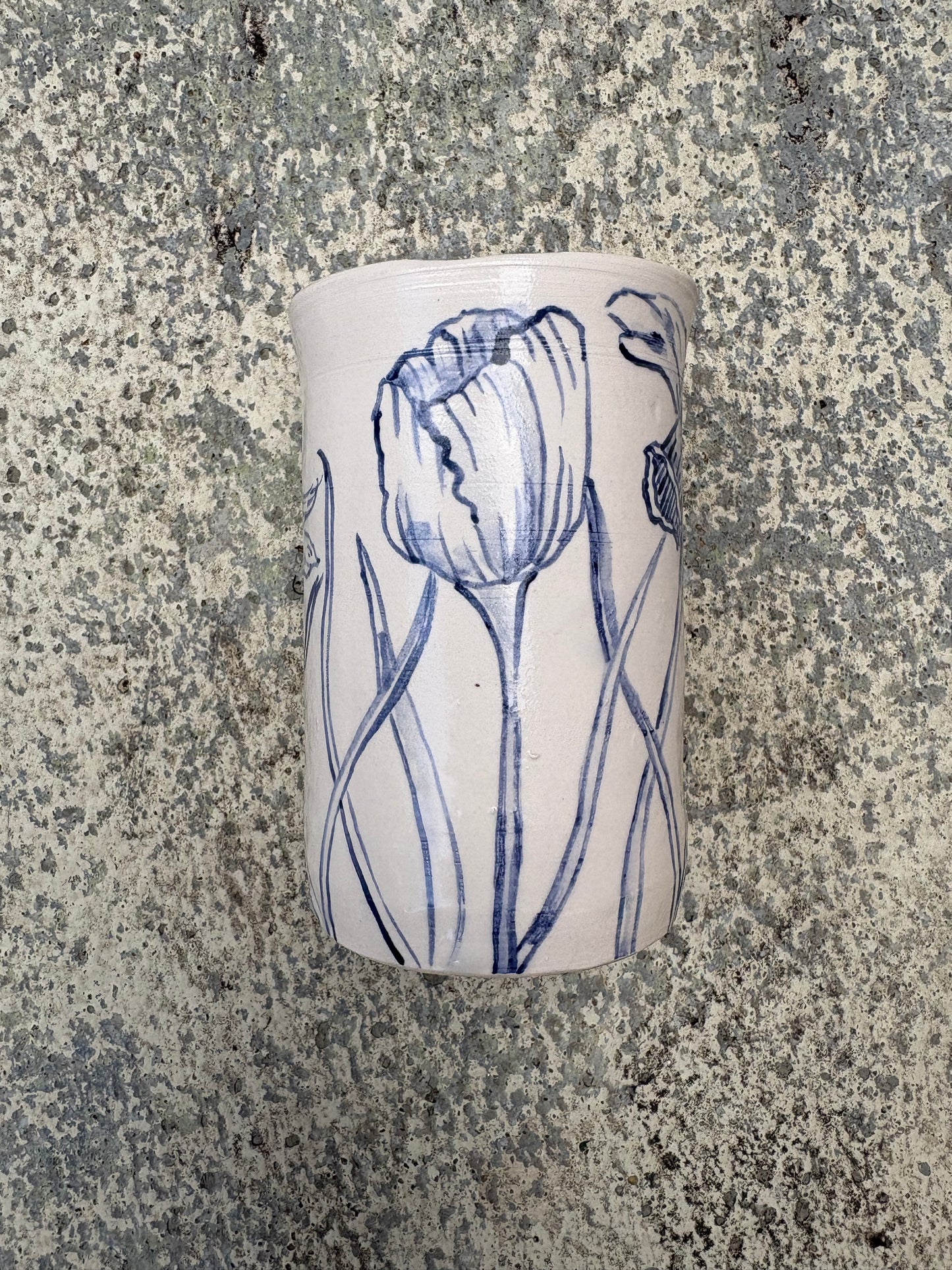Hand-painted Floral Vase (FREE SHIPPING)