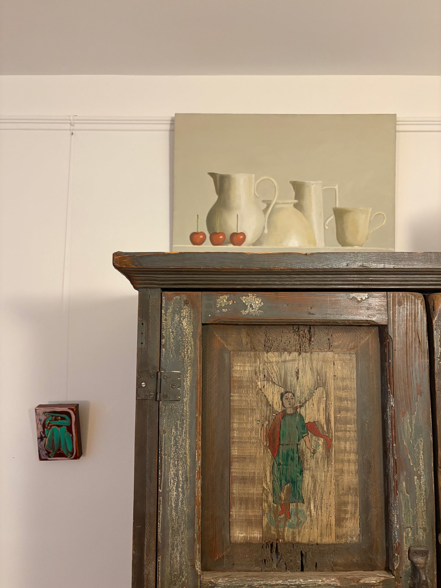 1985 Painted Reproduction of Frederic Vidalen Still Life (FREE SHIPPING)