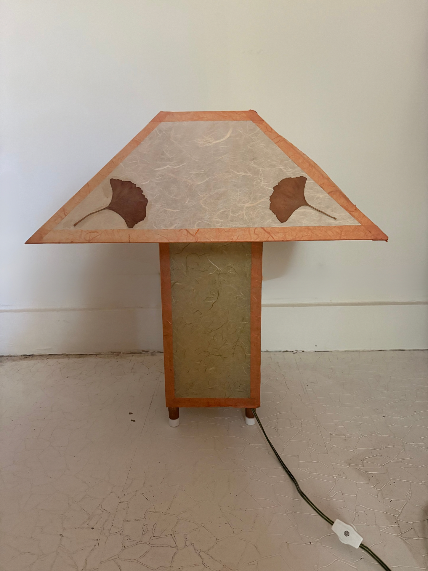 Hand-Crafted Copper and Rice Paper Lamp (FREE SHIPPING)