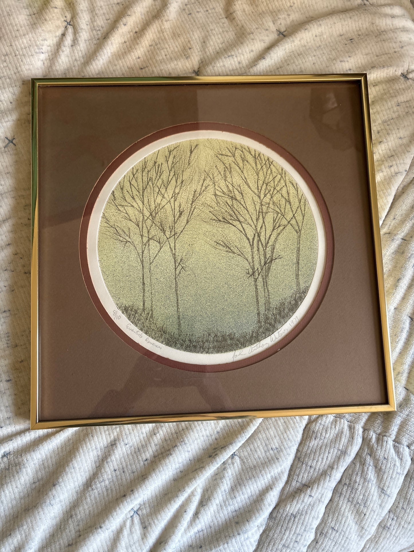 1979 Lithograph titled “Eventide Reverses” (FREE SHIPPING)