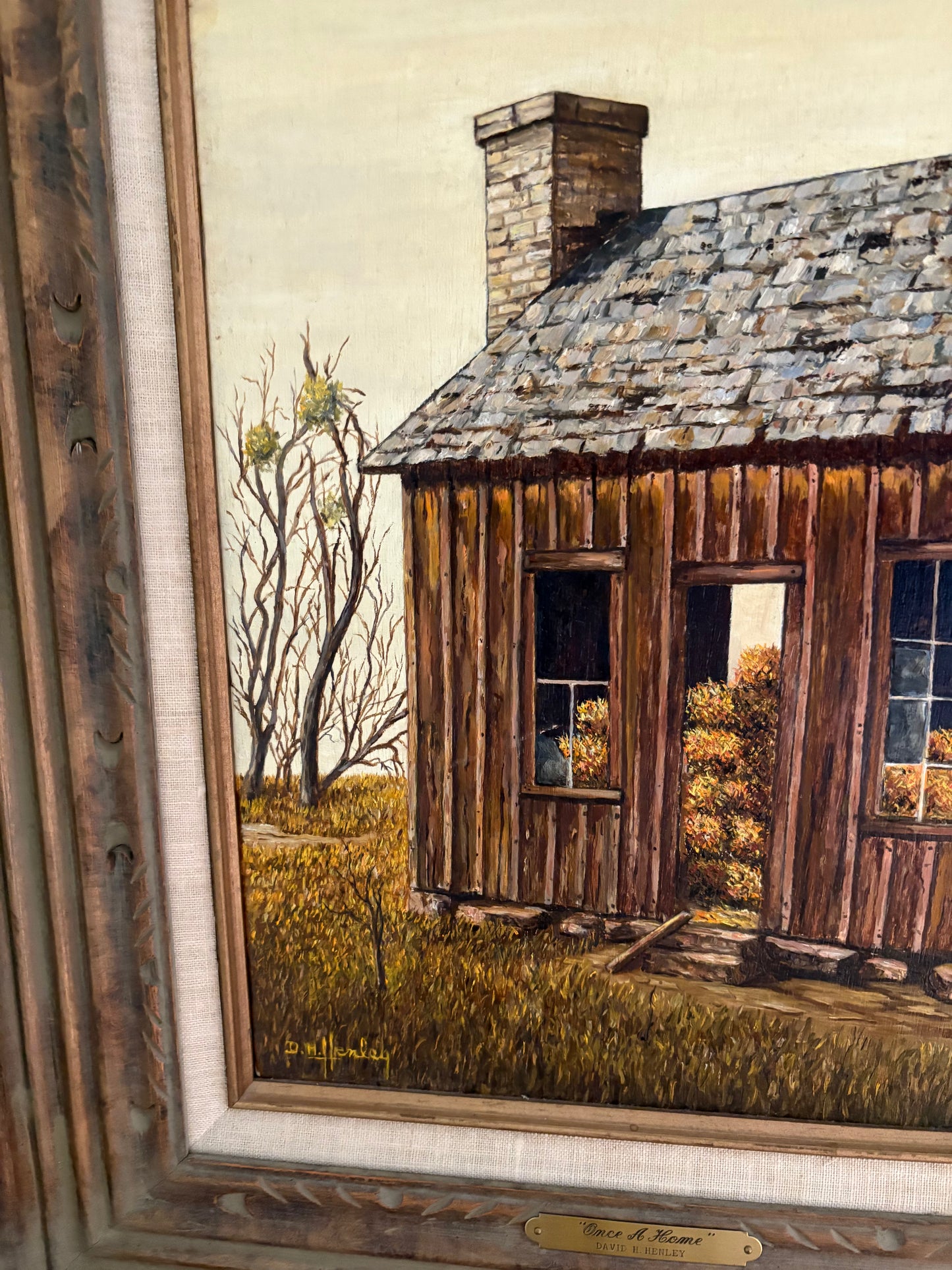 Original Painting of a Barn Titled “Once a Home” (FREE SHIPPING)