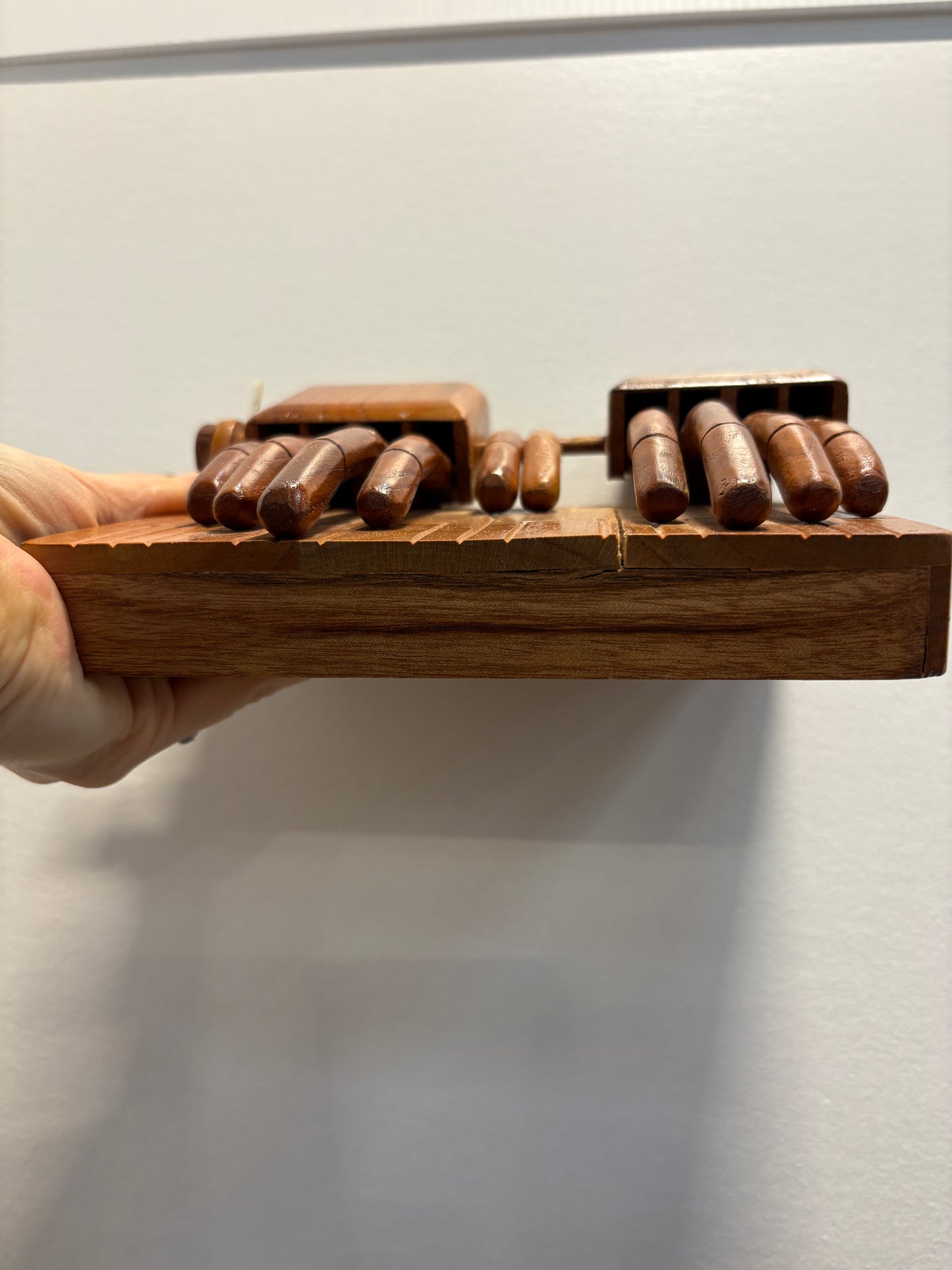 Wooden Articulating Hand Sculpture (FREE SHIPPING)