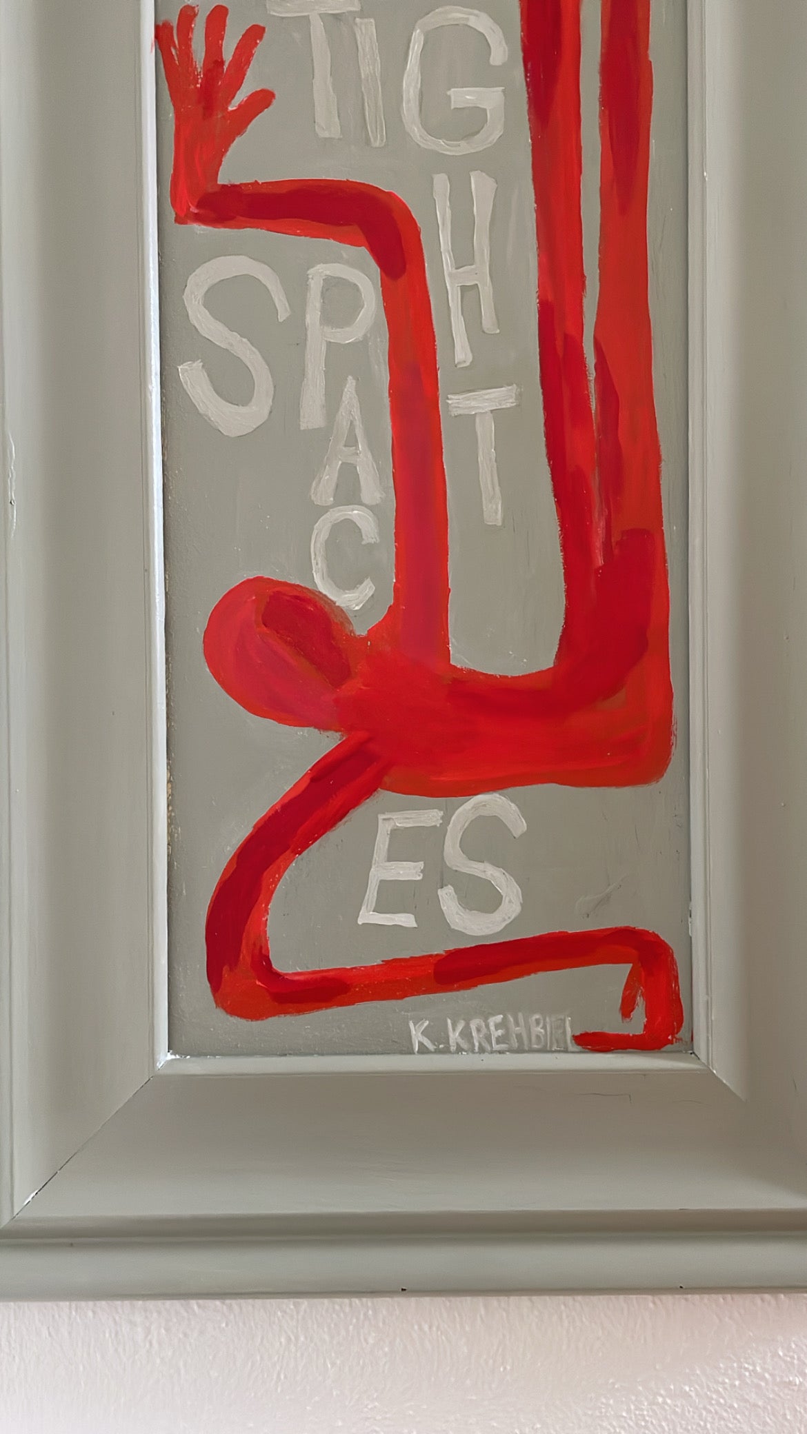 Original Titled “Squeezed into Tight Spaces” (FREE SHIPPING)