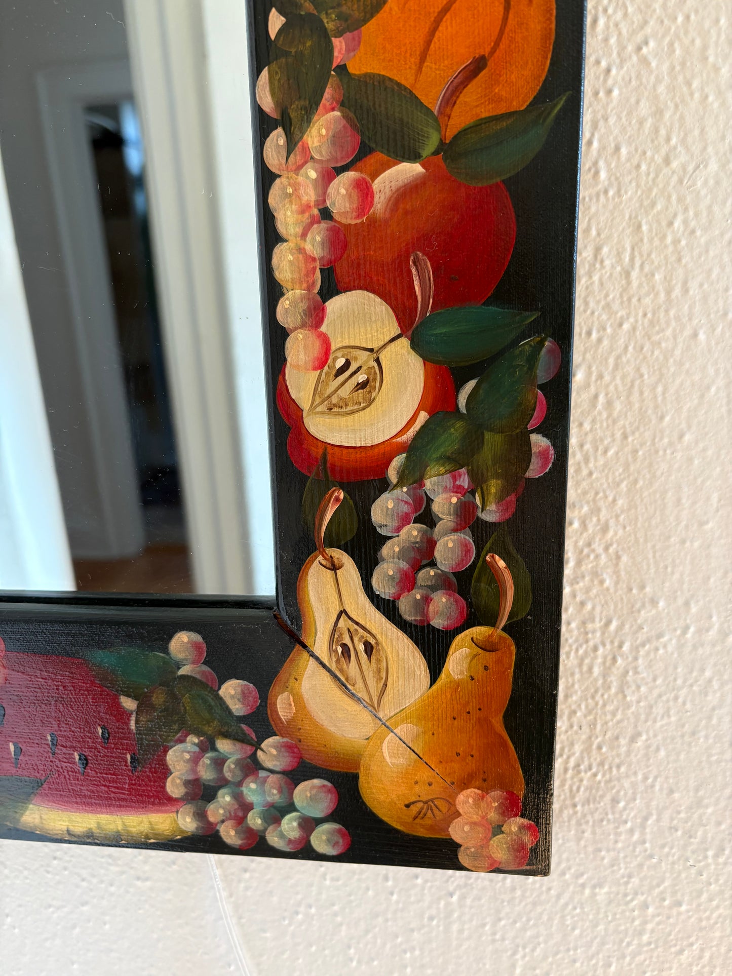 Handpainted Folk Art Mirror (FREE SHIPPING)