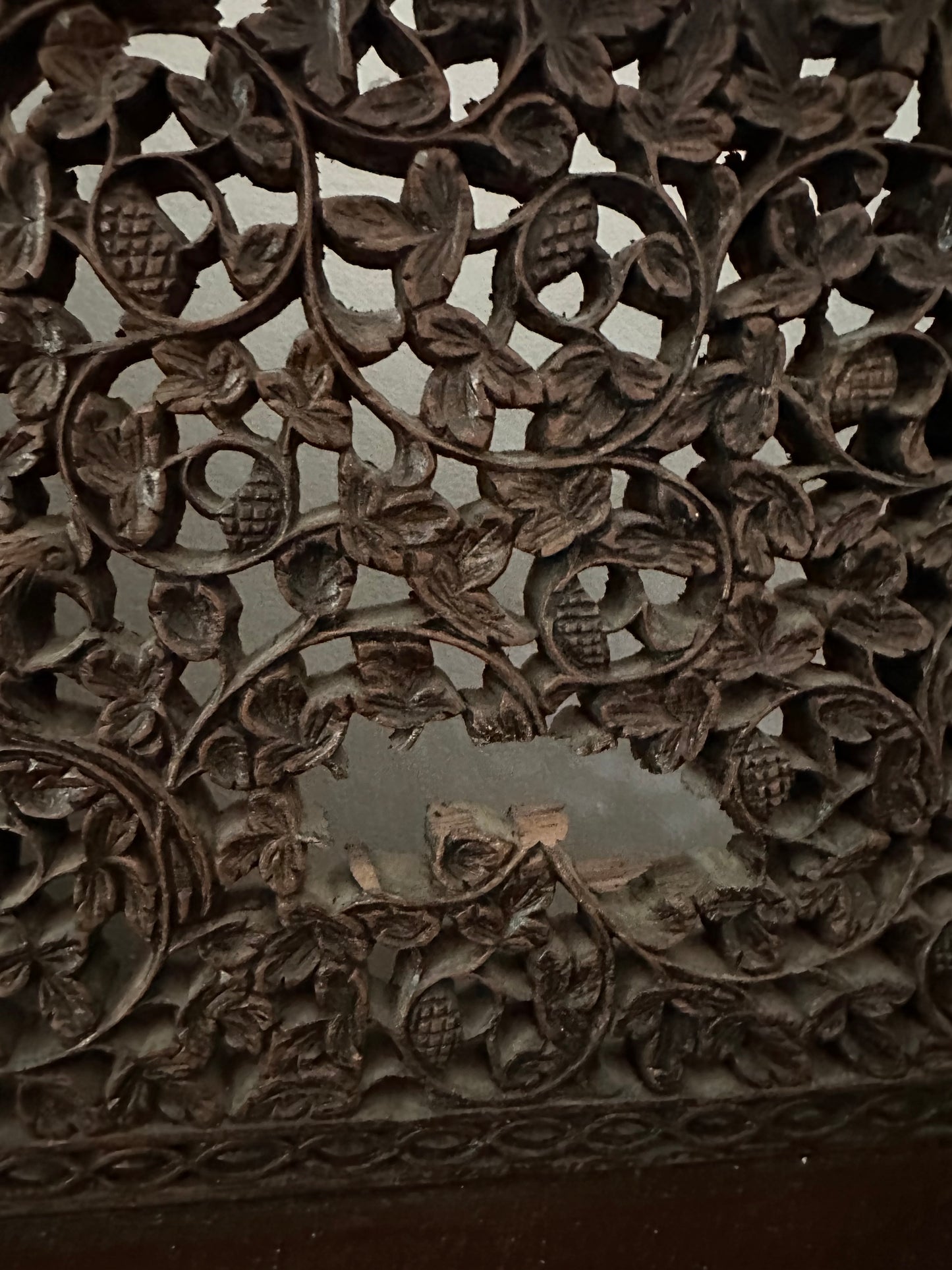 19th Century Hand-Carved Burmese Davenport Desk