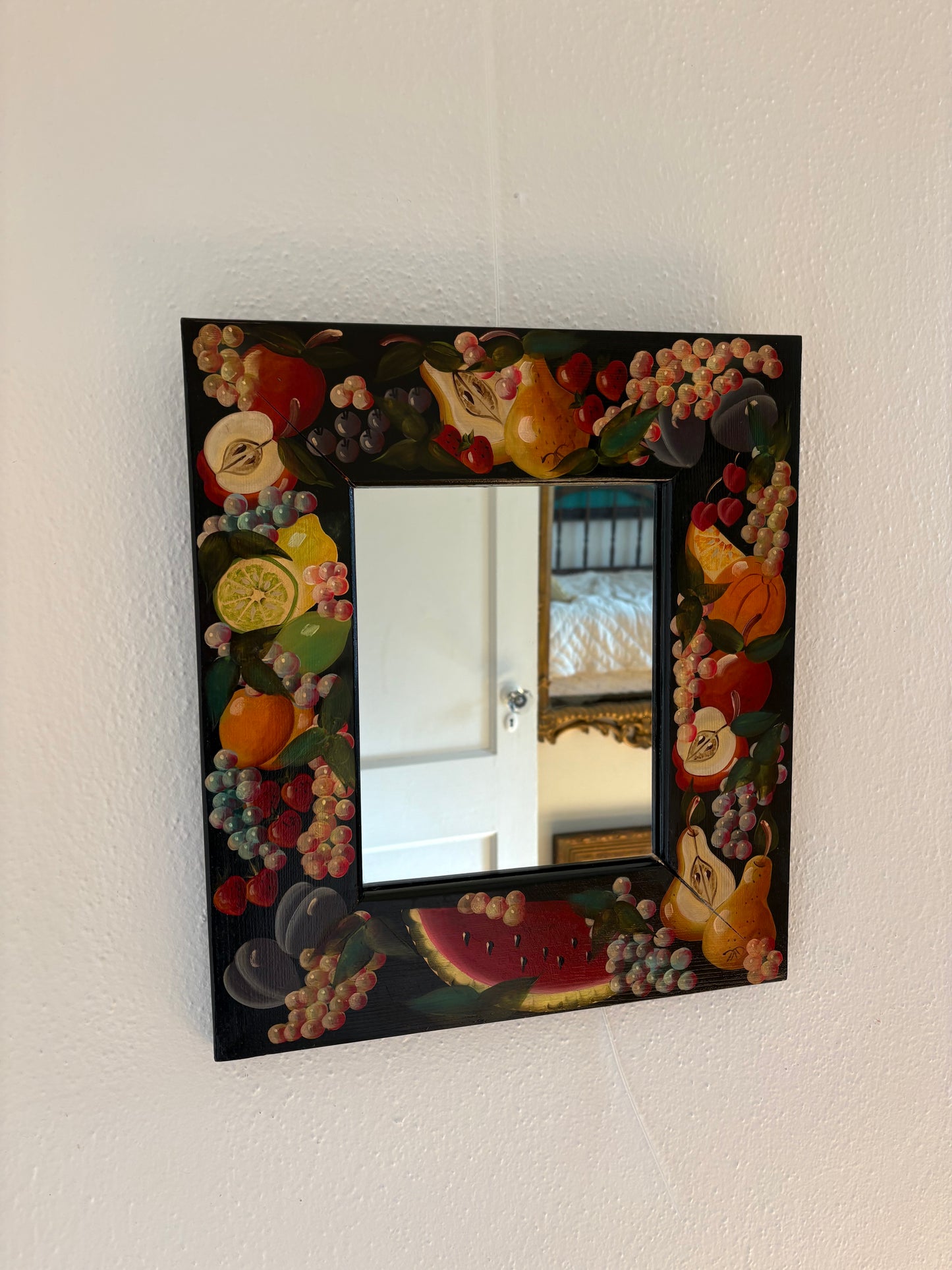 Handpainted Folk Art Mirror (FREE SHIPPING)