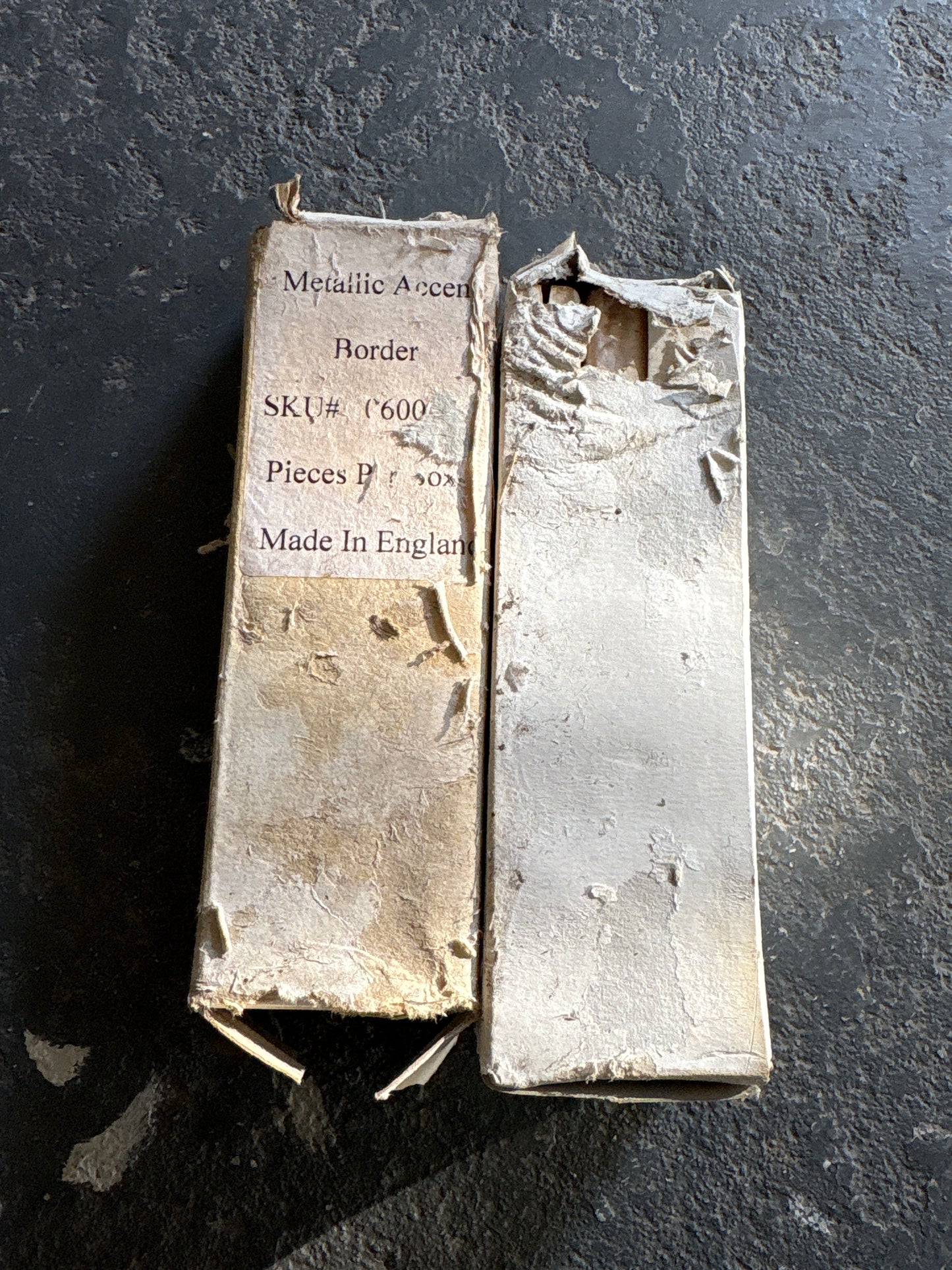 Geometric Platinum Inlay Tiles- Sold in 5 box sets containing 30 tiles total (FREE SHIPPING)