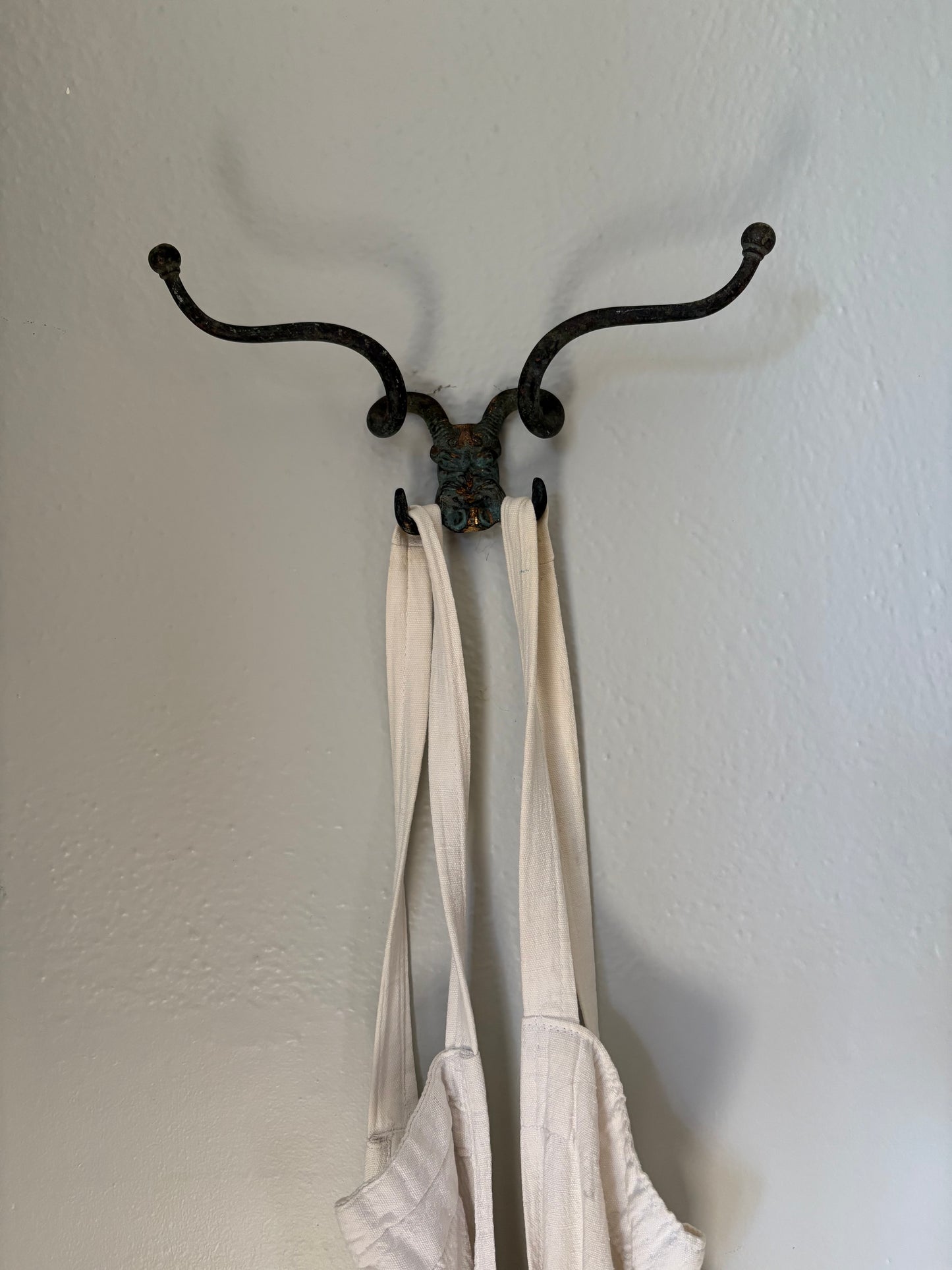 Pair of Mid 19th Century Gargoyle Hooks (FREE SHIPPING)