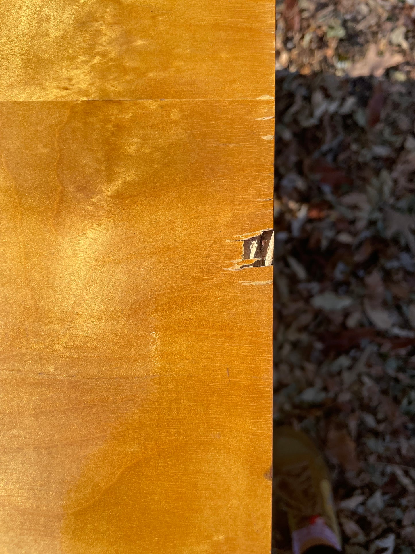 Handmade Puzzle Piece Picnic Table