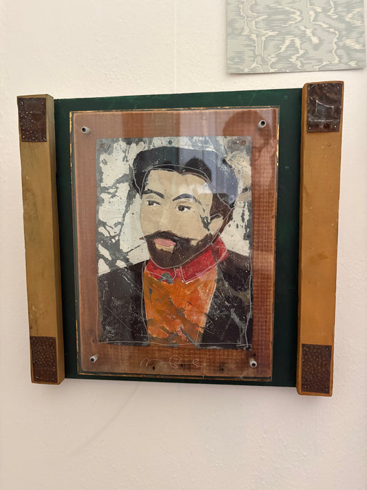 Mixed Media Portrait (FREE SHIPPING)