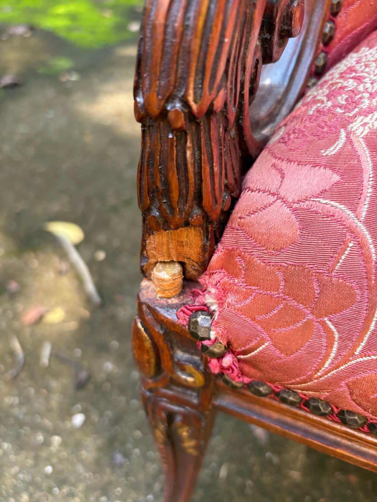 Pair of 1940s Grosfeld House French Feathered Wingback Chairs