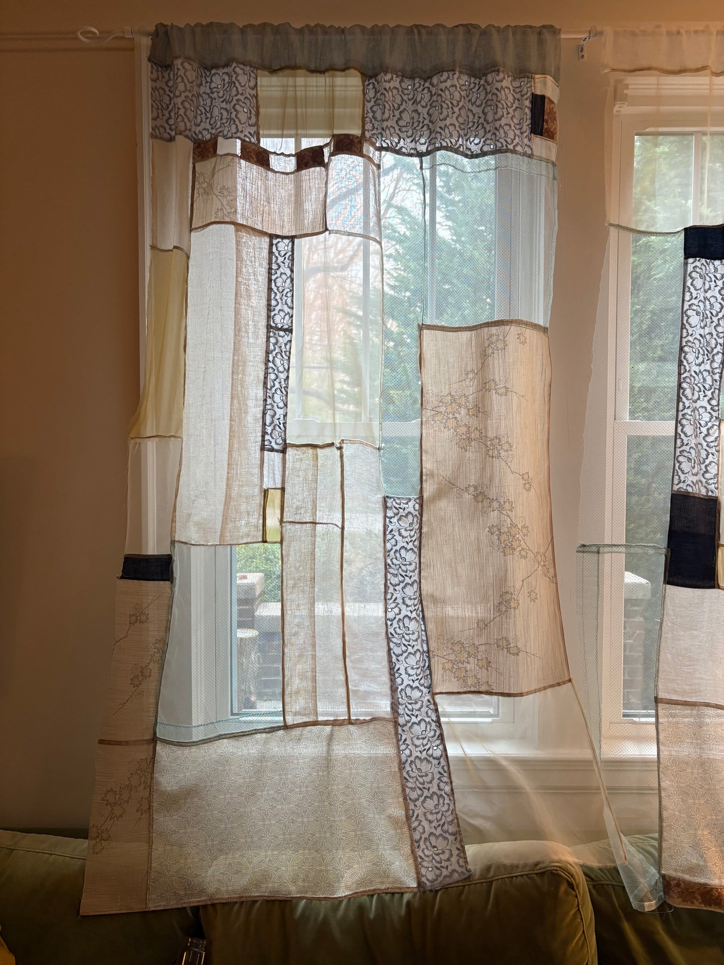 Pair of NAHH Pojagi Curtains (FREE SHIPPING)