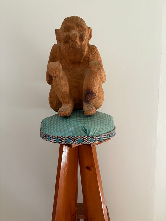 Hand Carved Proboscis Monkey (FREE SHIPPING)