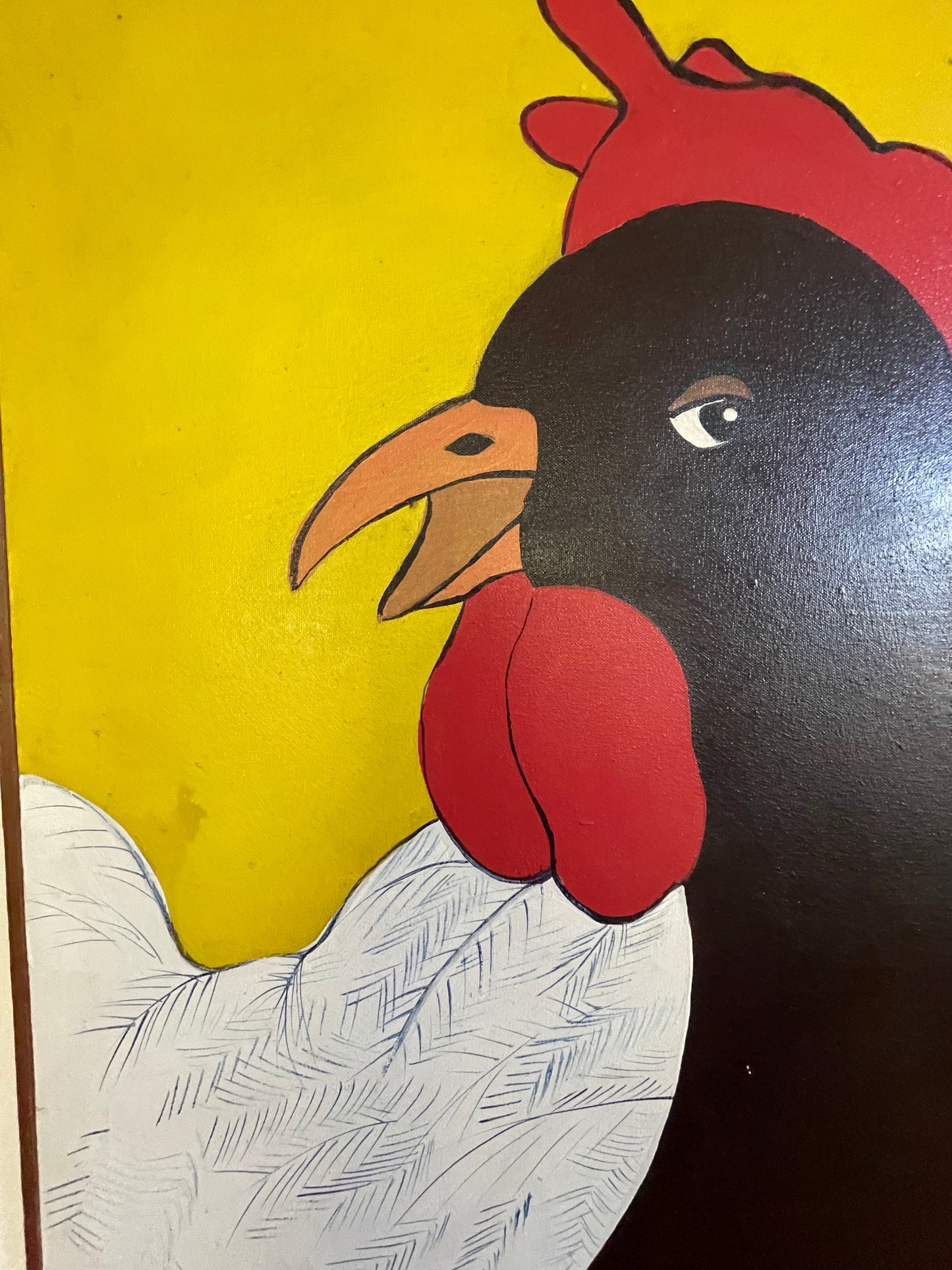 1970s Pop Art Style Hens by DeVee