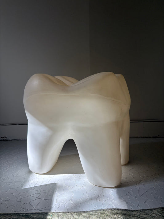 1980s Tooth Footstool