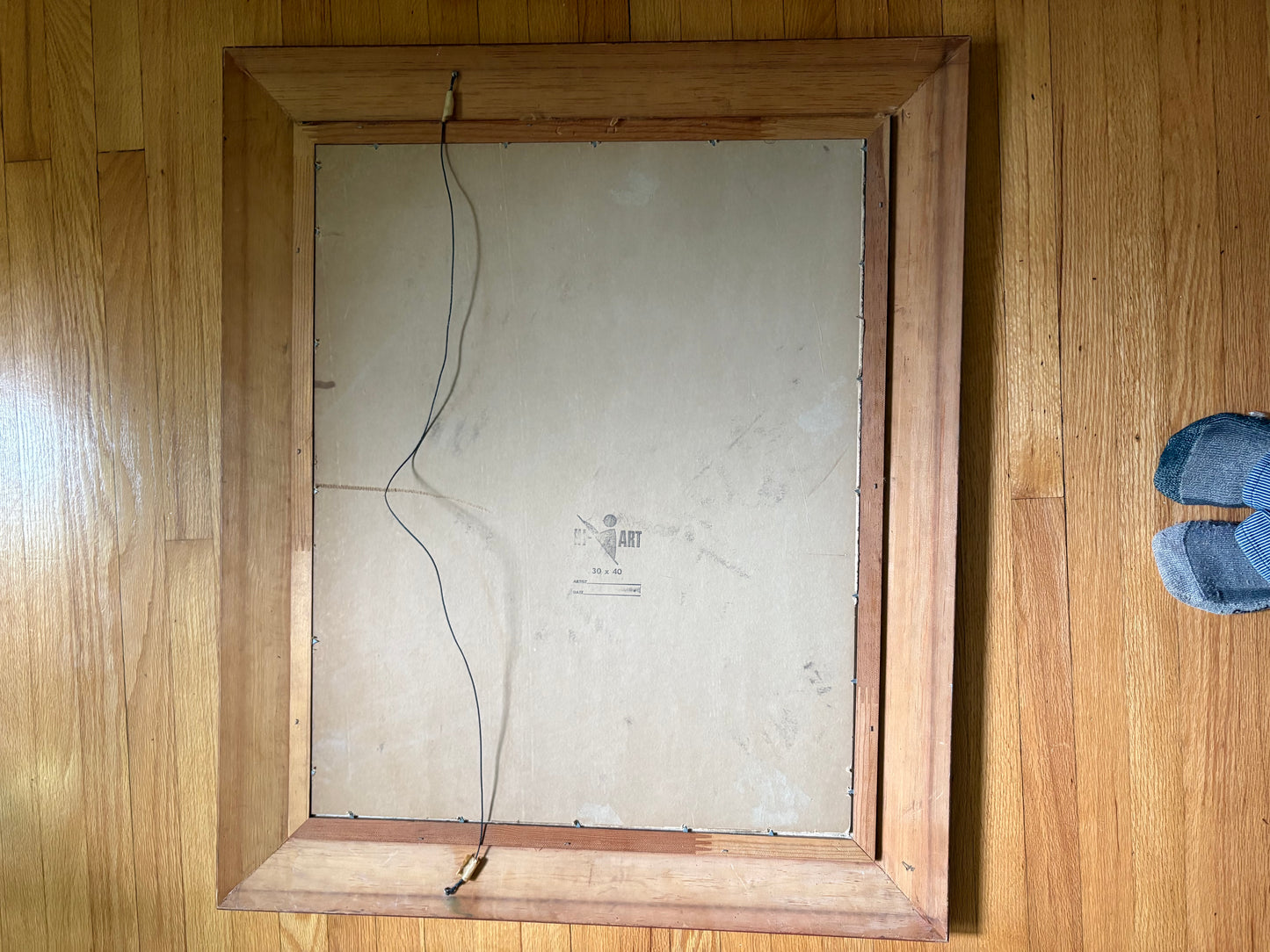 1973 Abstract Cubist Original Art by Singer (FREE SHIPPING)
