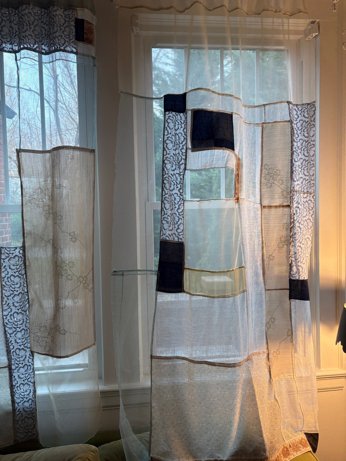Pair of NAHH Pojagi Curtains (FREE SHIPPING)