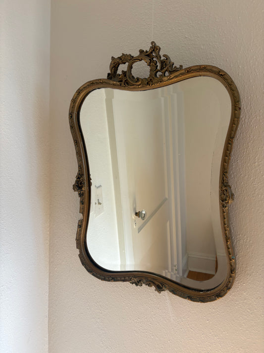 Antique French Gilded Mirror (FREE SHIPPING)