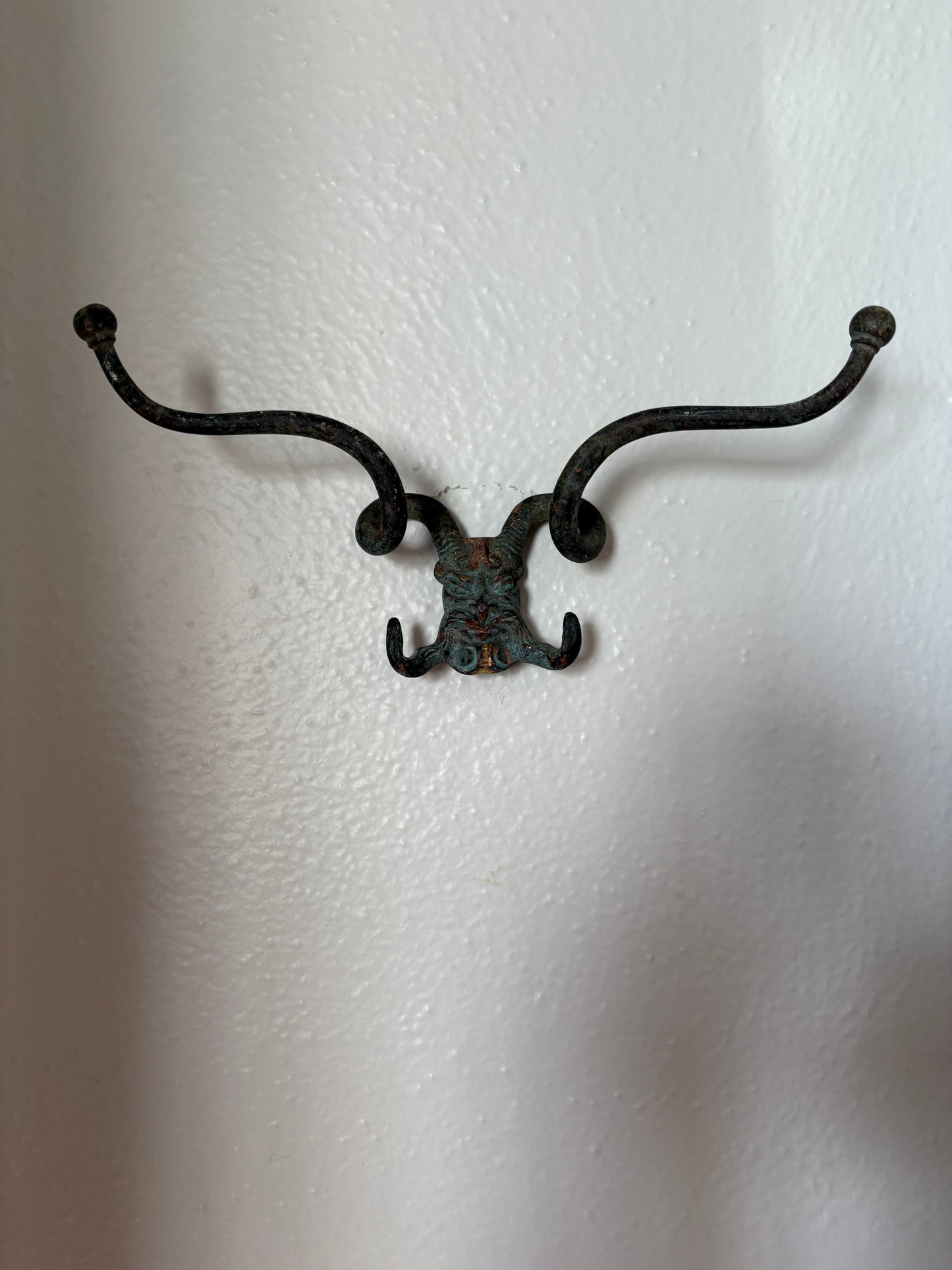 Pair of Mid 19th Century Gargoyle Hooks (FREE SHIPPING)