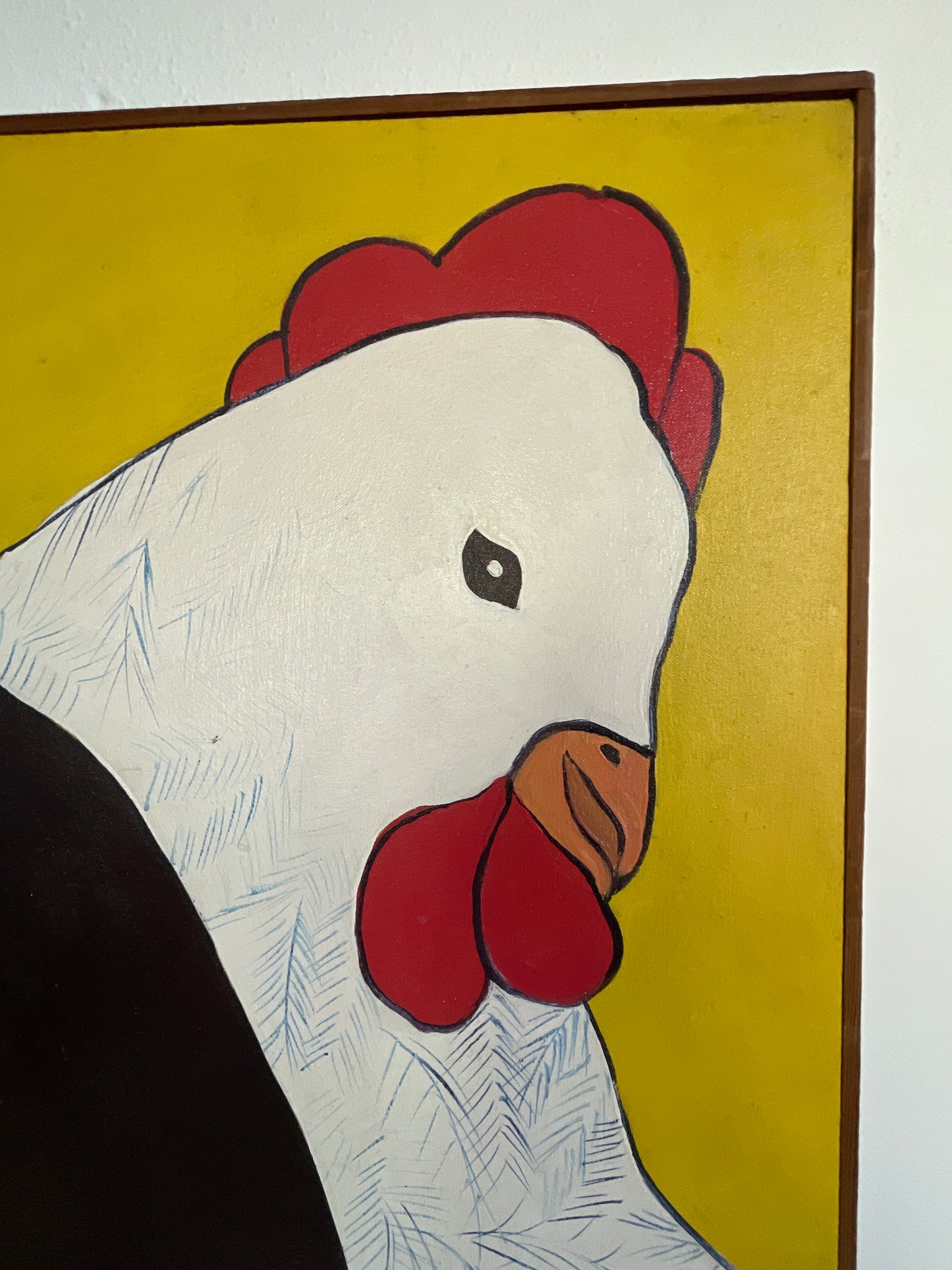 1970s Pop Art Style Hens by DeVee