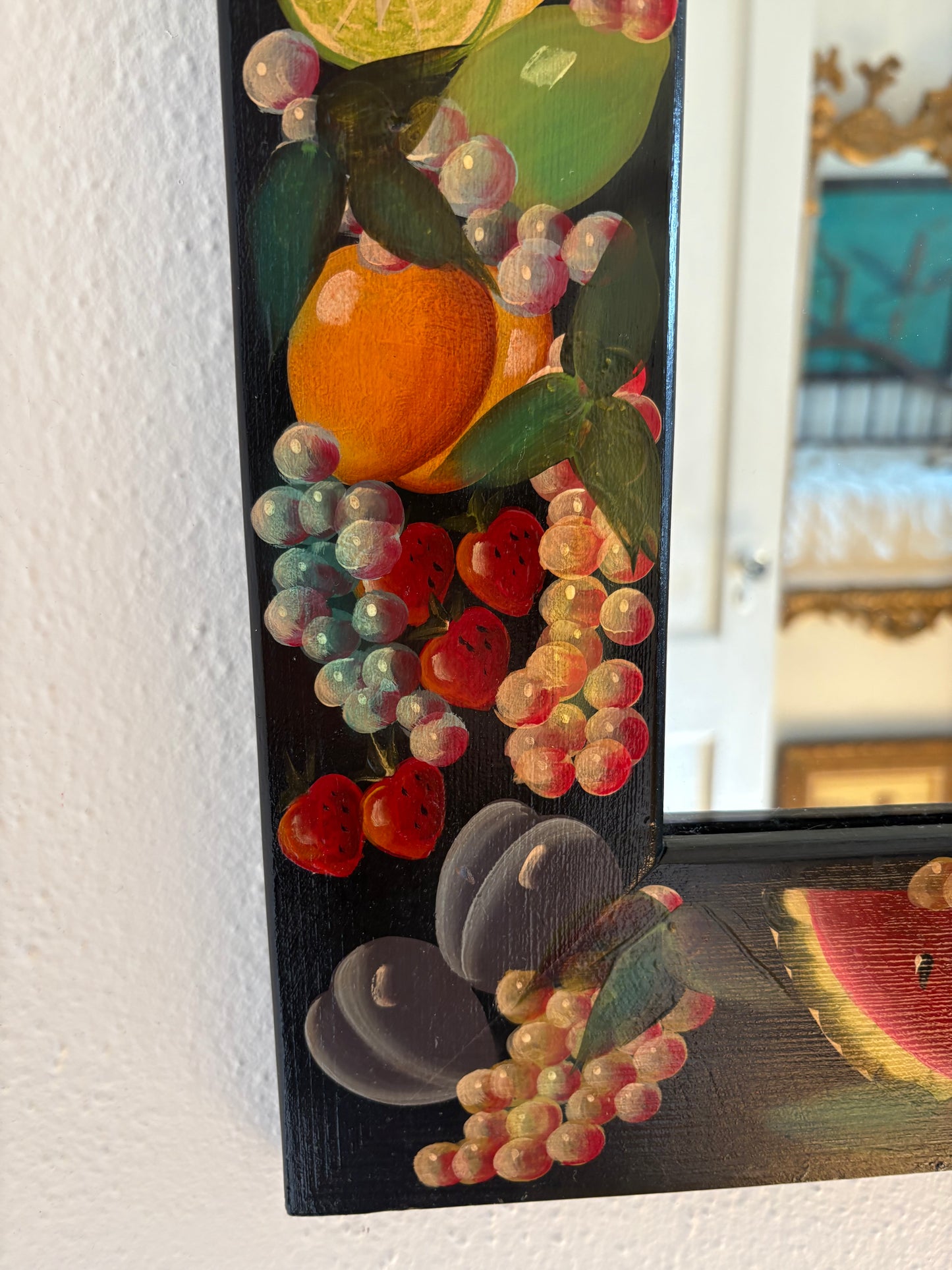 Handpainted Folk Art Mirror (FREE SHIPPING)