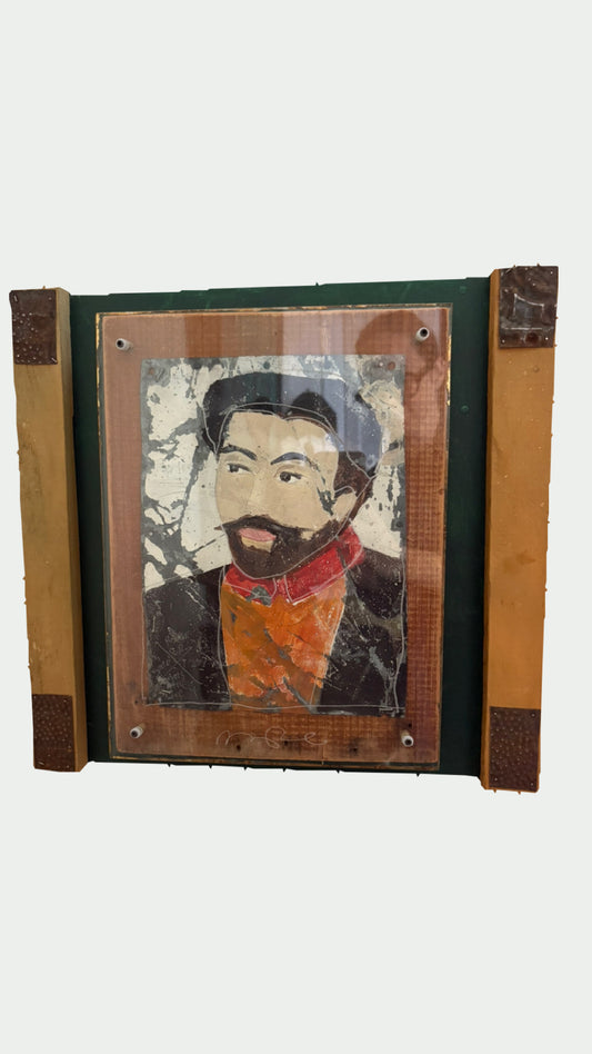 Mixed Media Portrait (FREE SHIPPING)
