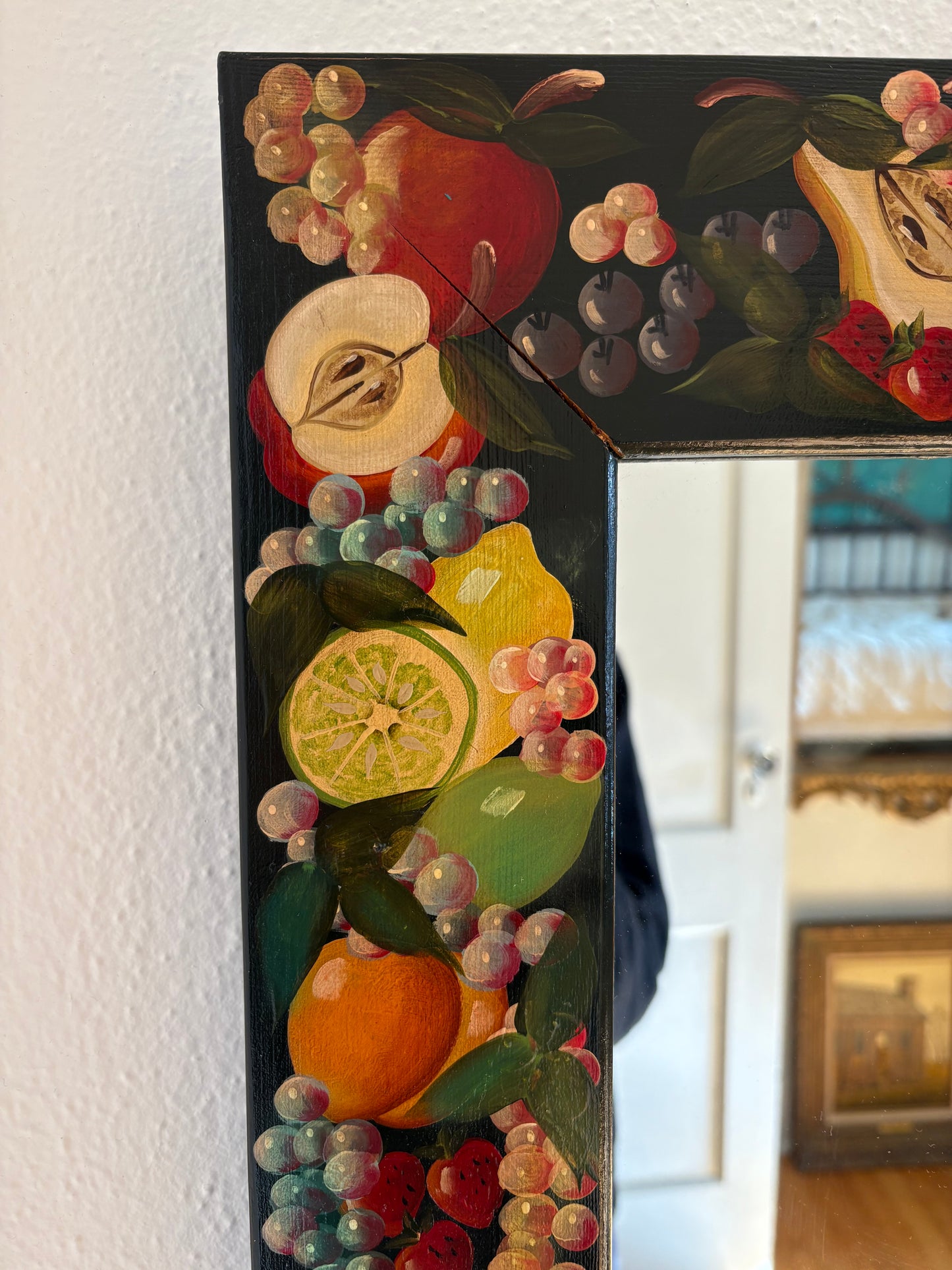 Handpainted Folk Art Mirror (FREE SHIPPING)