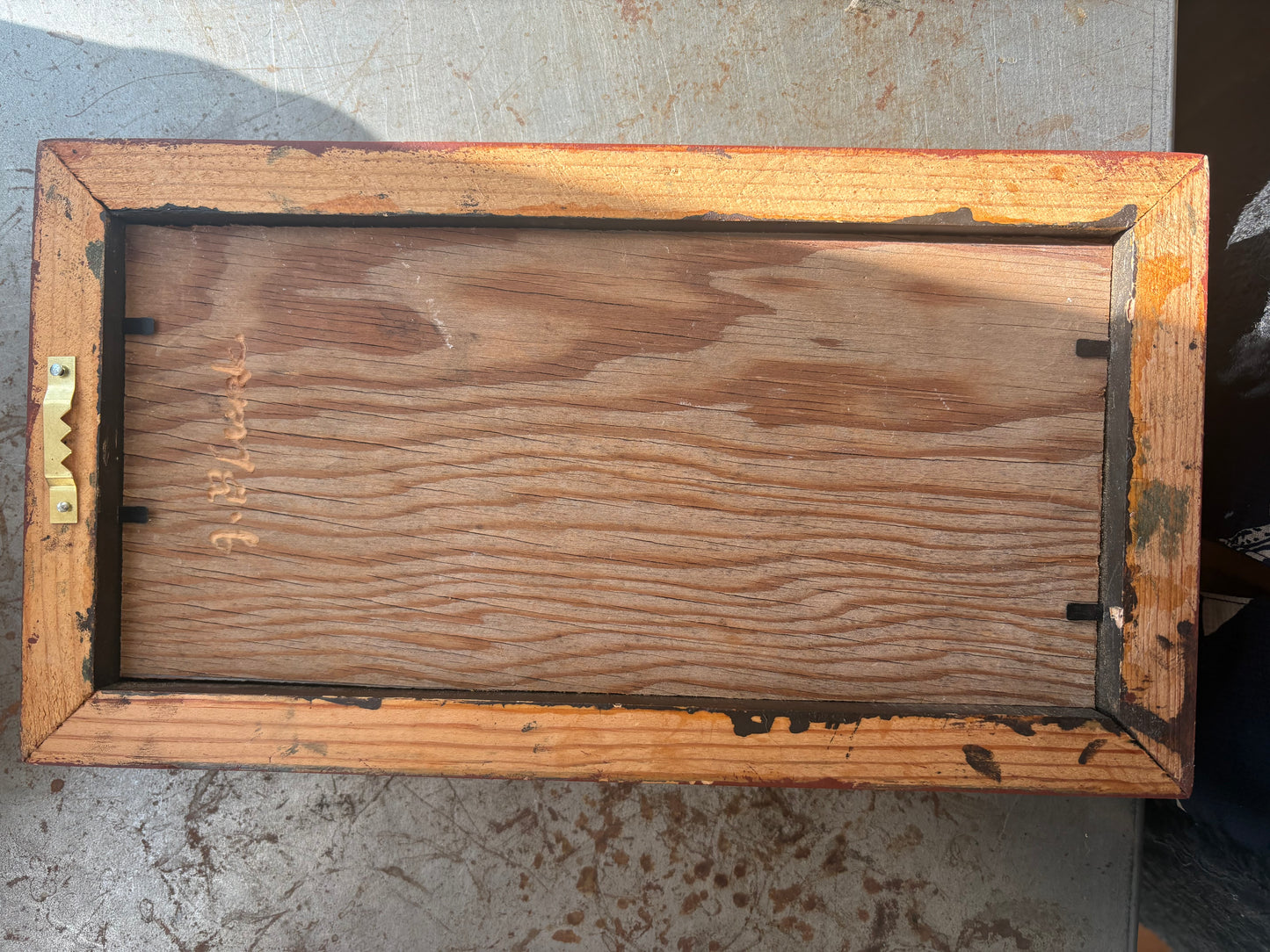 1960s Folk Art Ceramic Paintbrush (FREE SHIPPING)