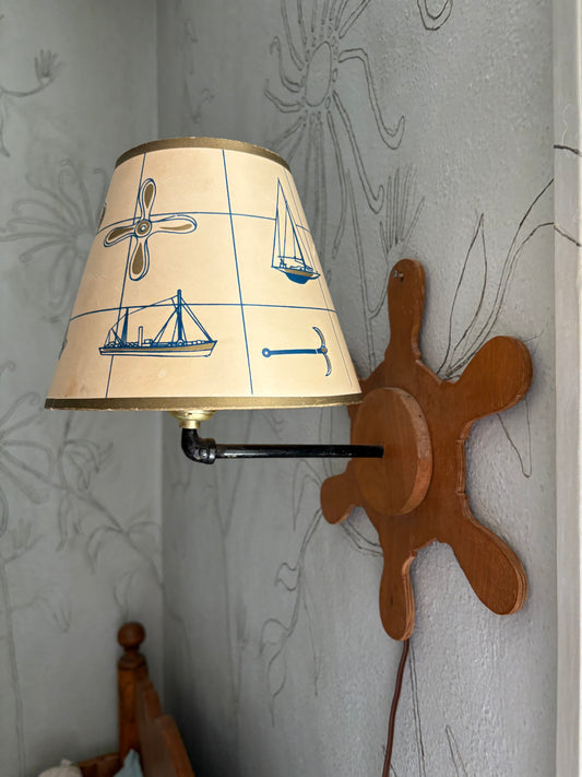 1950s Nautical Wall Sconce (FREE SHIPPING)