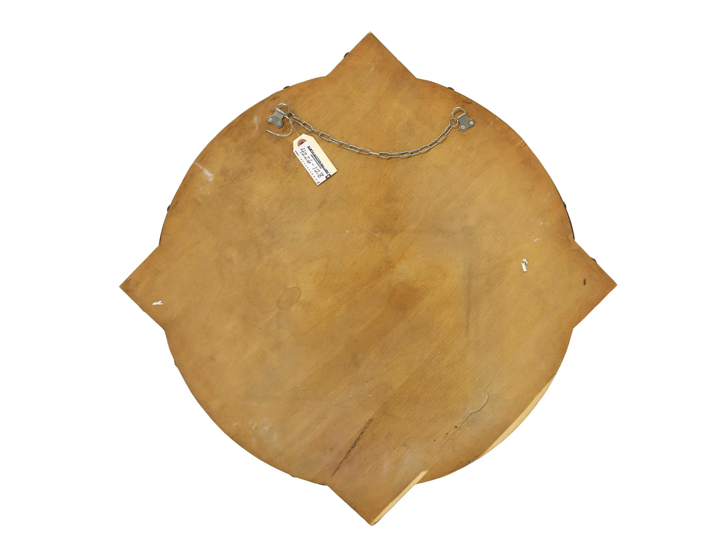 1930s Art Deco Mirror with Rose Gold Accents (FREE SHIPPING)