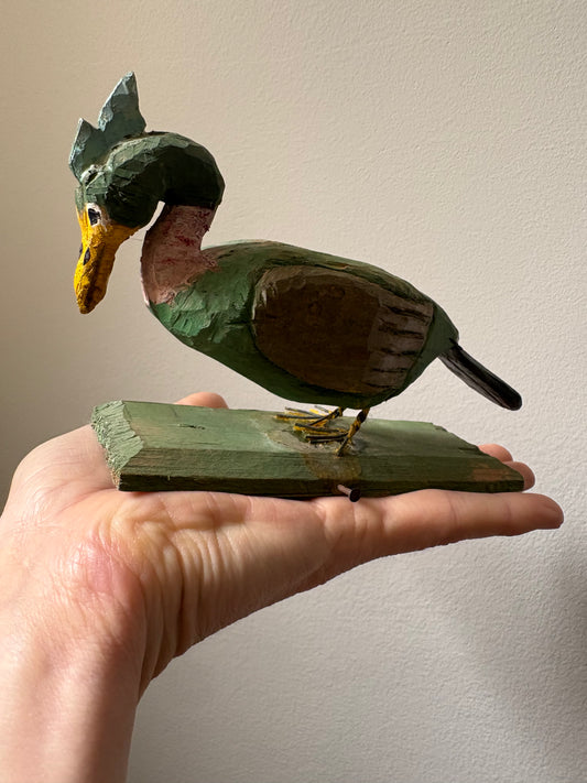 Folk Art Wooden Bird Assemblage (FREE SHIPPING)