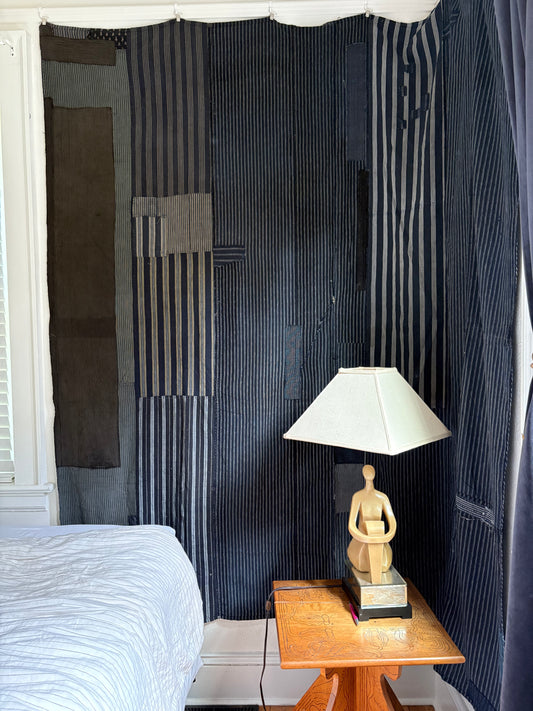 Largescale 1950s Boro Fabric Piece